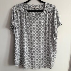 LOFT patterned blouse